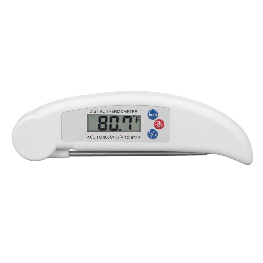 Instant Read Thermometer - Termometro Digitale per Alimenti in Acciaio