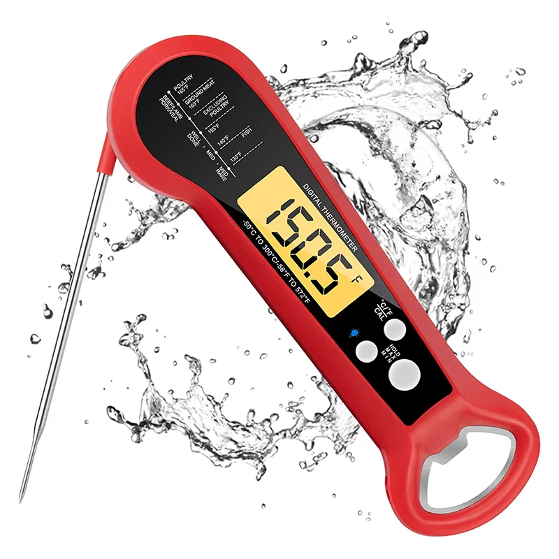 Instant Read Thermometer - LMETJMA Termometro digitale per carne Termometro