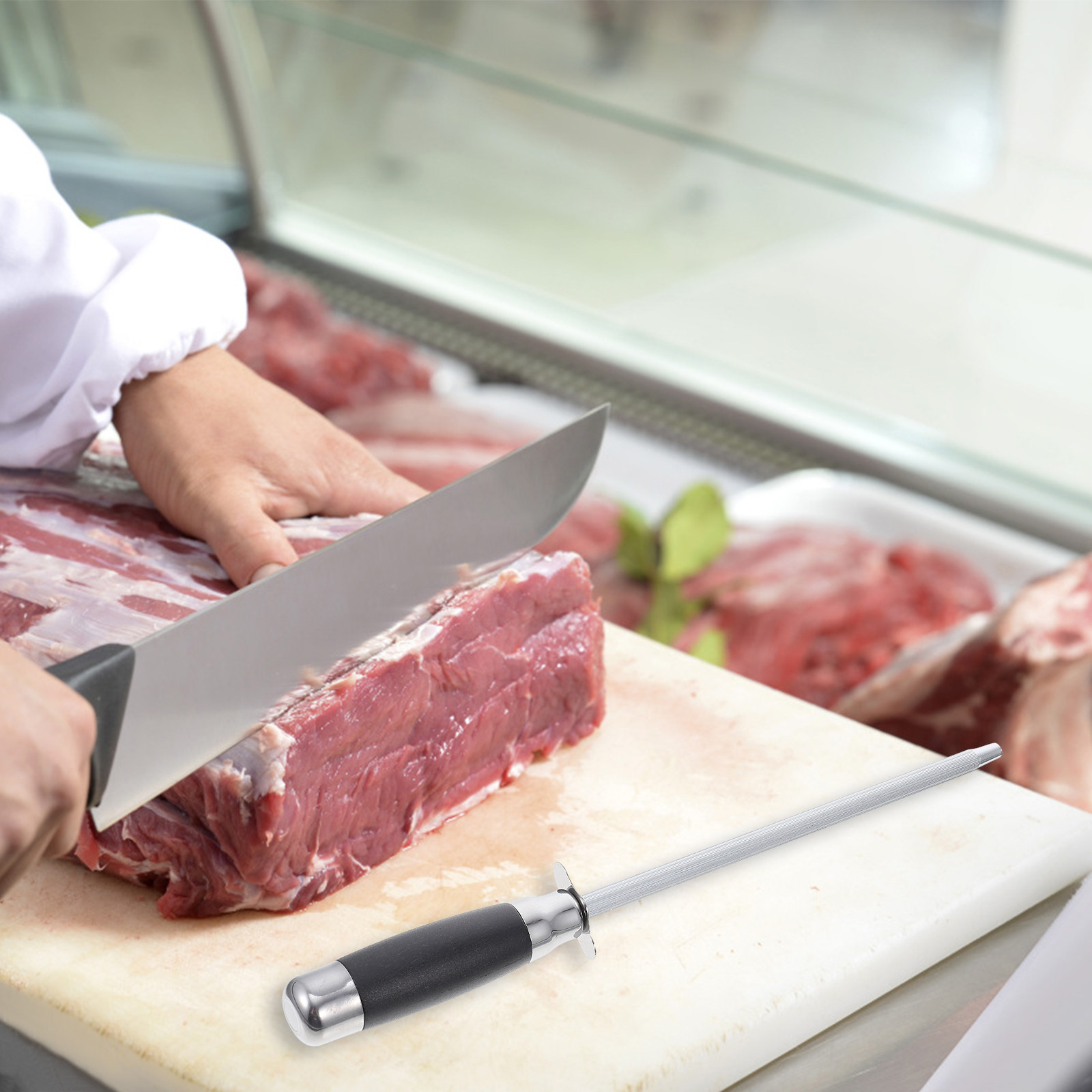 Kitchen Gadgets For Chefs - Affilatore per coltelli, acciaio per affilatura