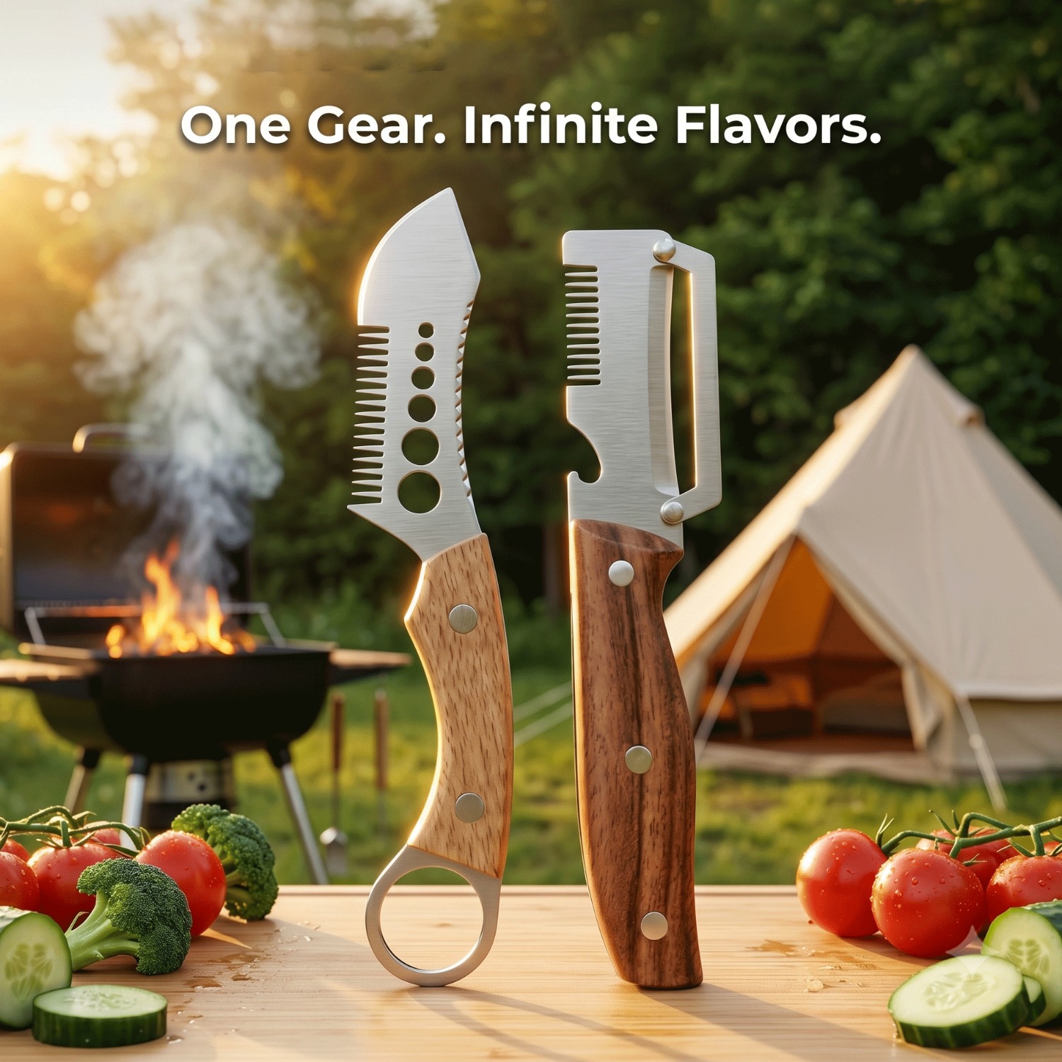 Kitchen Gadgets Green - Nuovo Affettatore Multifunzionale per Cipollotti e