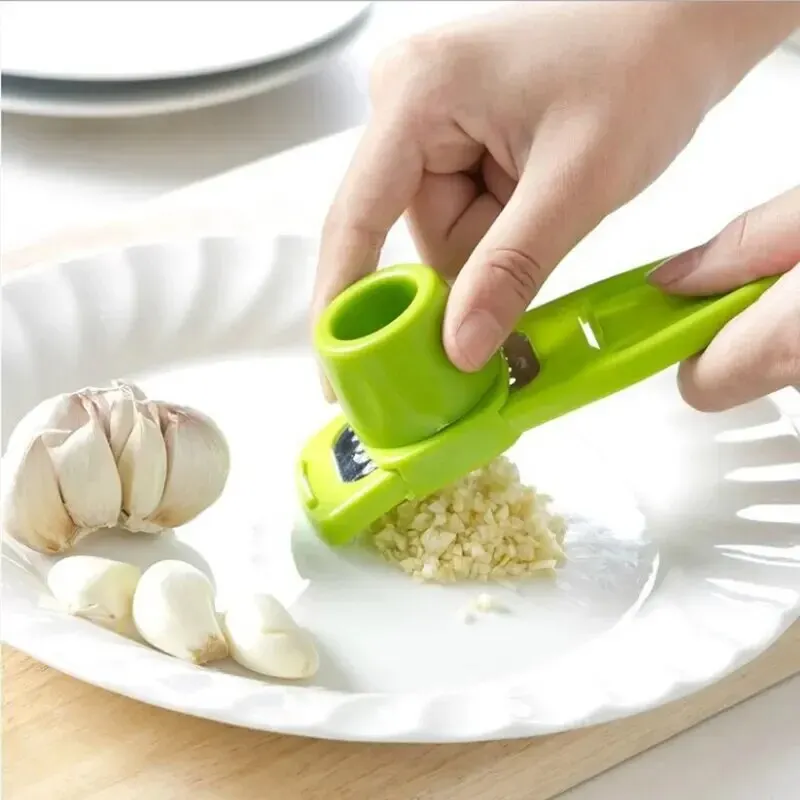 Kitchen Gadgets Green - 1 Confezione Mini Tritatutto per Aglio,