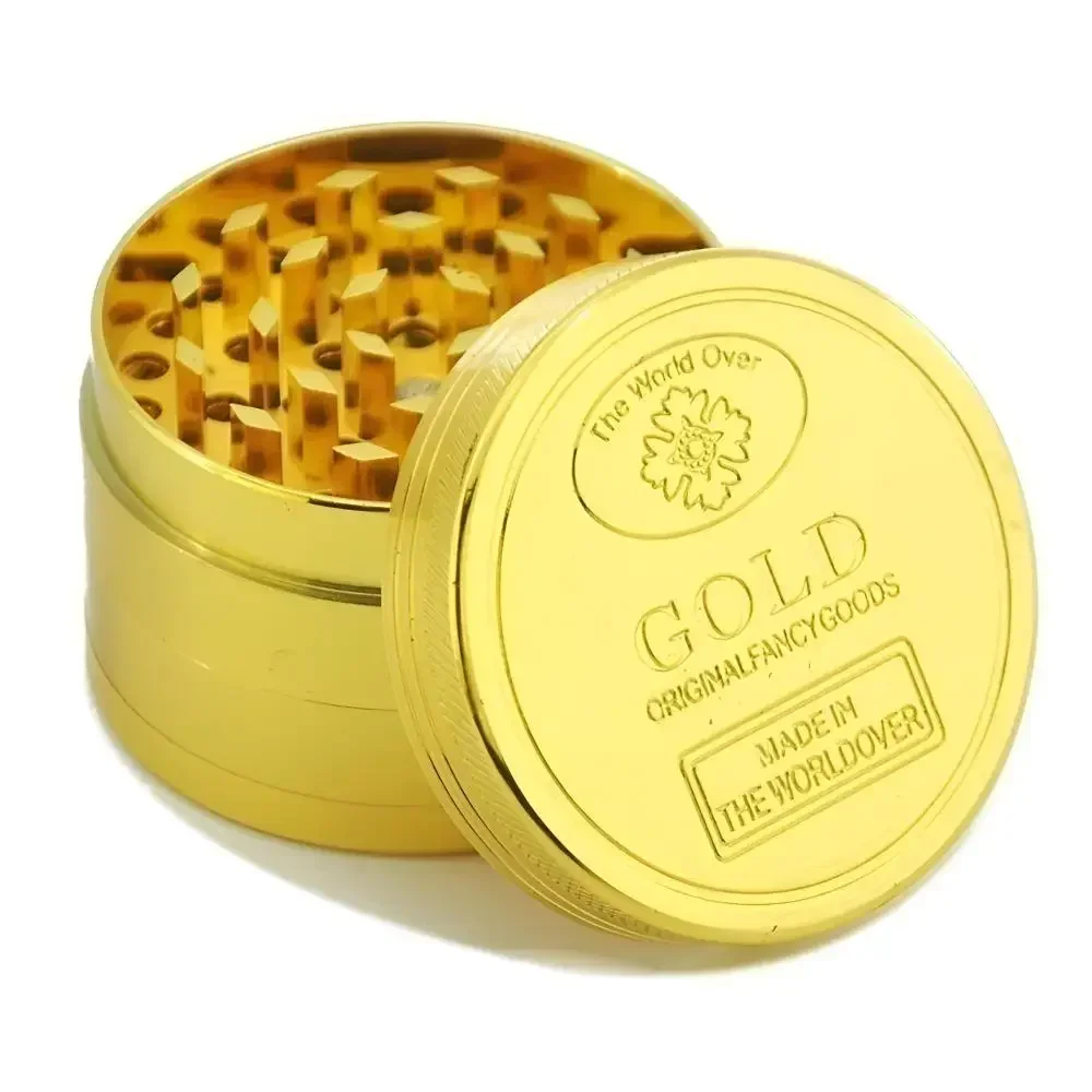 Kitchen Gadgets Gold - Smerigliatrice per erbe 3/4 parti in
