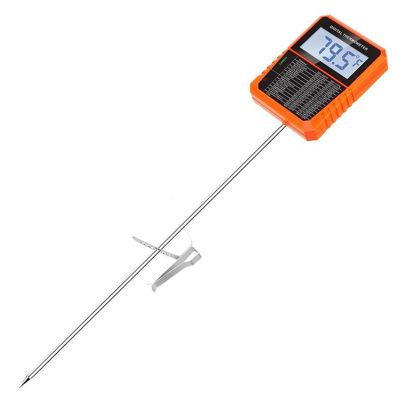 Instant Read Thermometer - Termometro digitale Y42A-TP510 impermeabile con clip