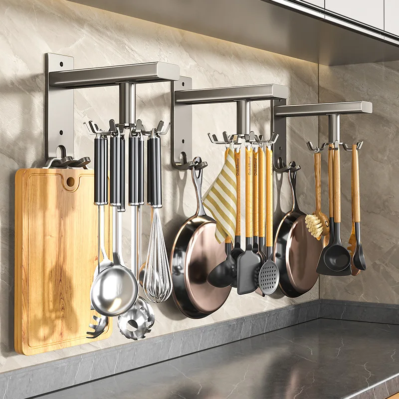 Kitchen Gadgets Storage Ideas - Gancio da cucina universale multiuso girevole