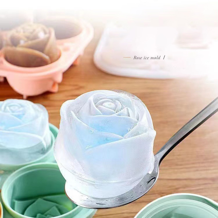 Kitchen Gadgets Website - Stampi per ghiaccio rosa 3D Stampo