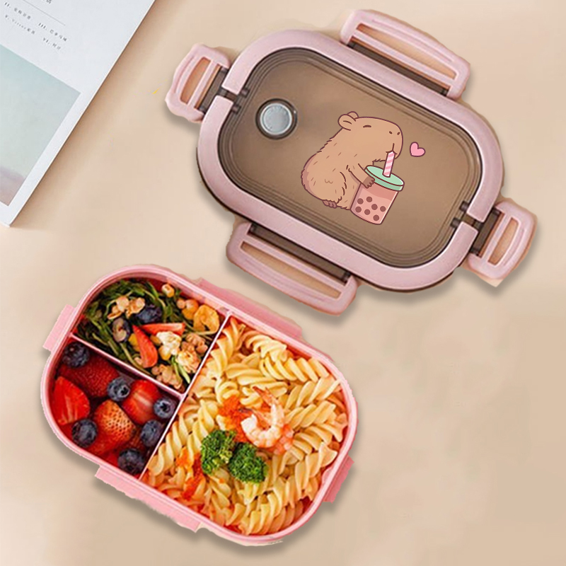 Kitchen Gadgets Website - Capybara Bento Lunch Box Anime Animali