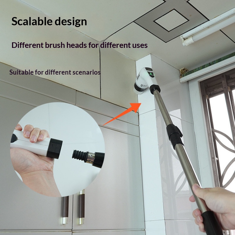Kitchen Gadgets Electronic - HOMEFISH Spazzola Elettrica Senza Fili per