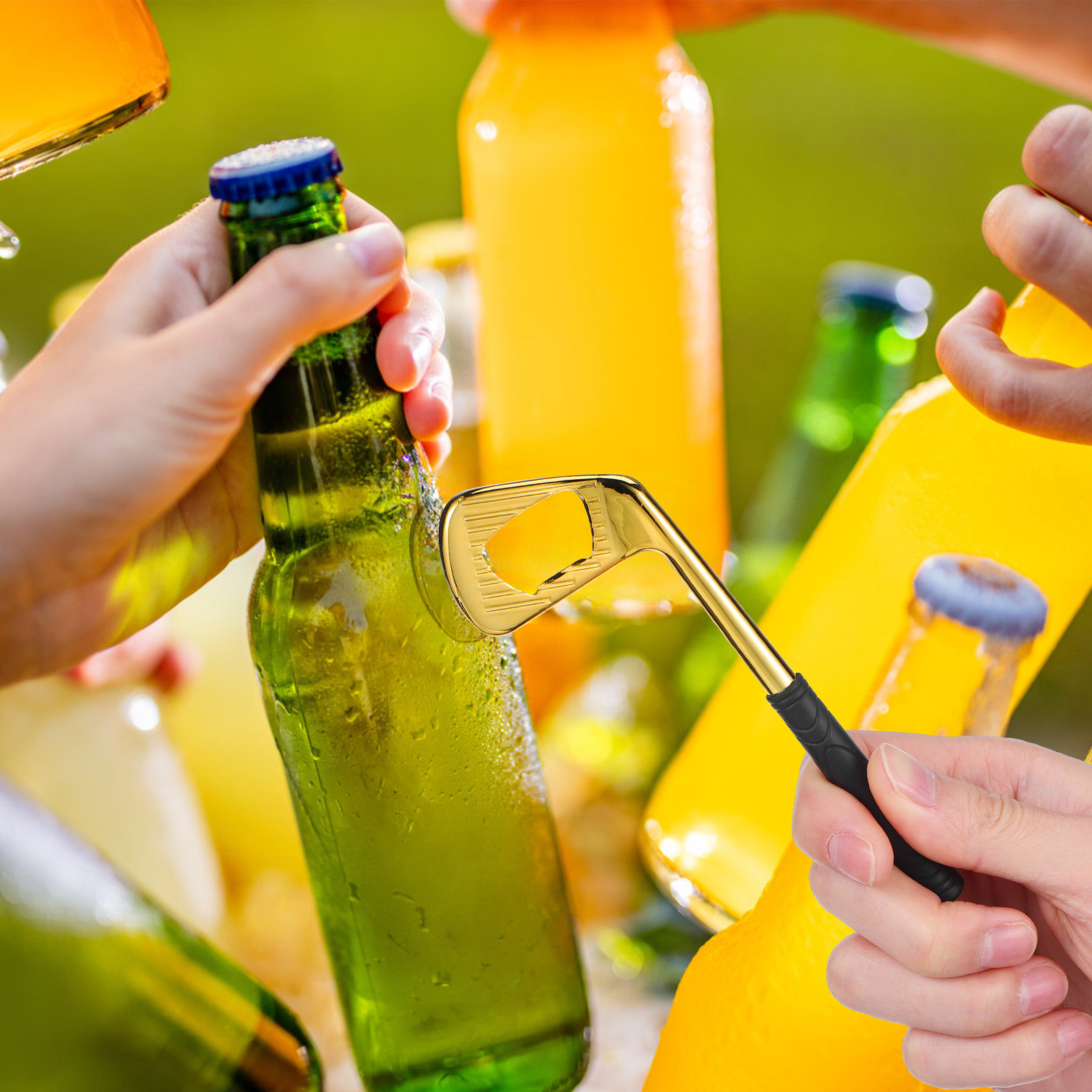 Kitchen Gadgets Club - Apribottiglie a Forma di Mazza da