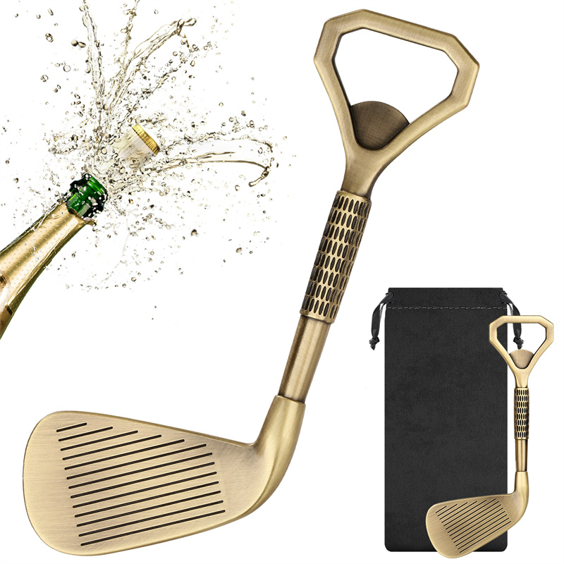 Kitchen Gadgets Club - Apribottiglie Multifunzionale in Metallo a Forma