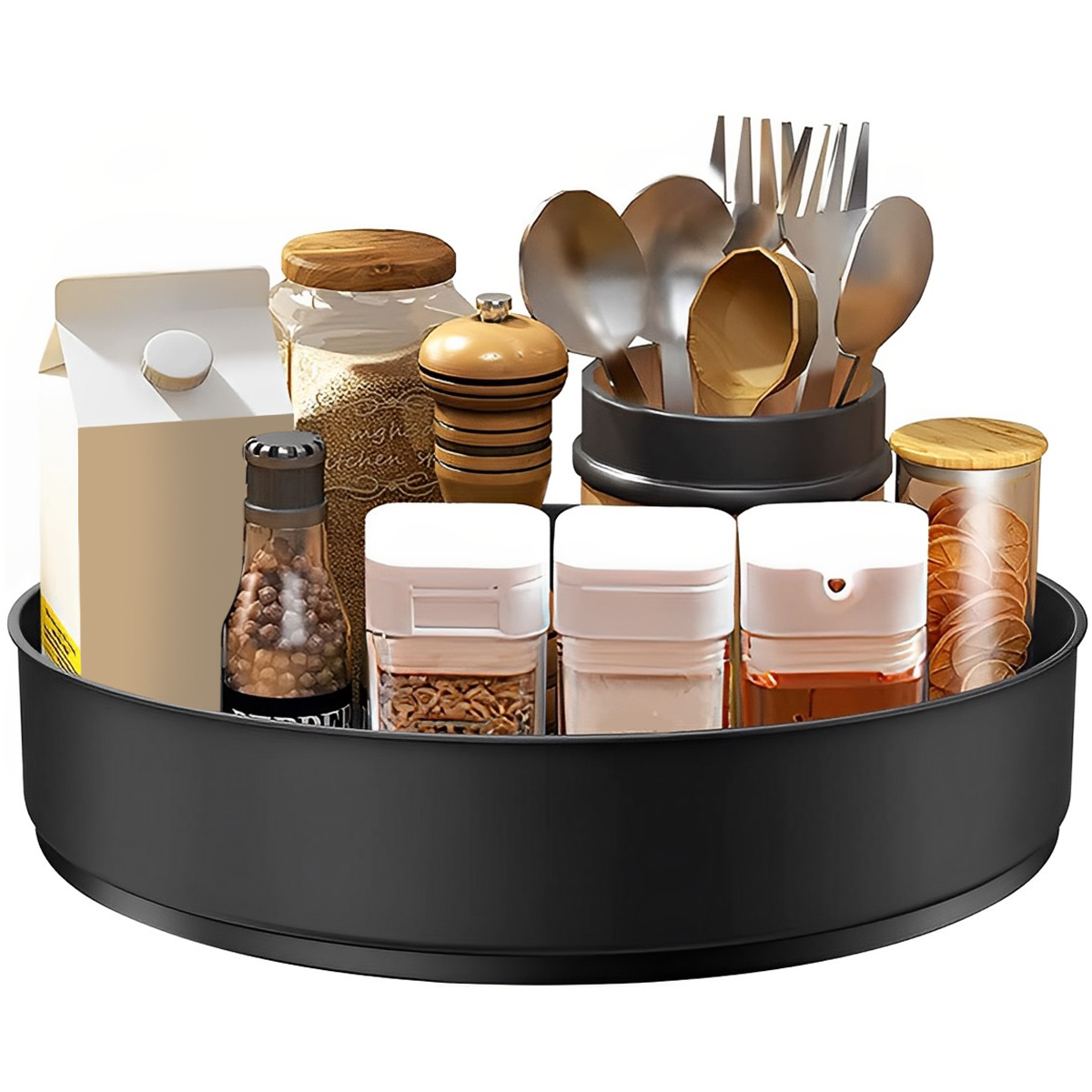 Kitchen Gadgets Storage Ideas - Organizzatore per giradischi a strati in