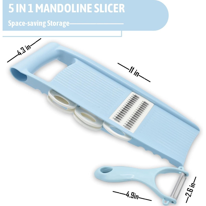 Kitchen Gadgets That Are Useful - NUOVO Tritaverdure Multifunzionale, Affettaverdure in Acciaio