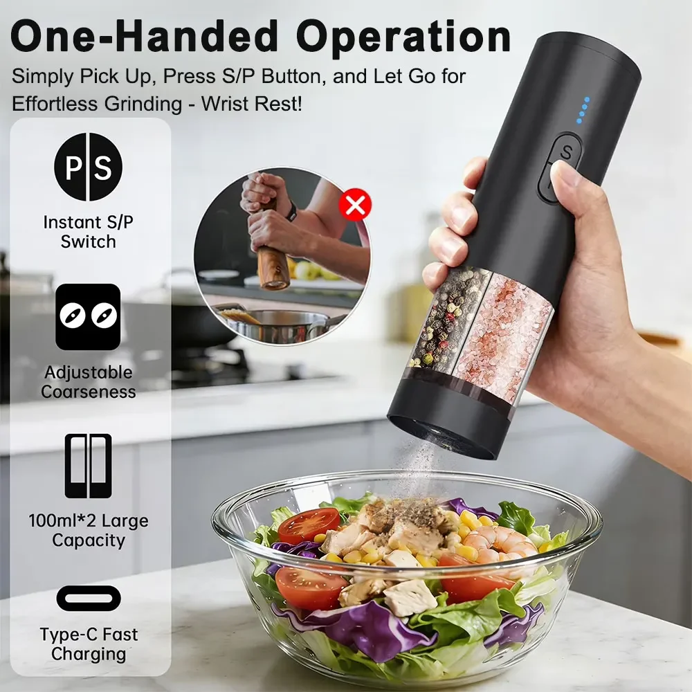 Macinapepe e macinasale elettr - Kitchen Gadgets Electronic recensione e prezzo
