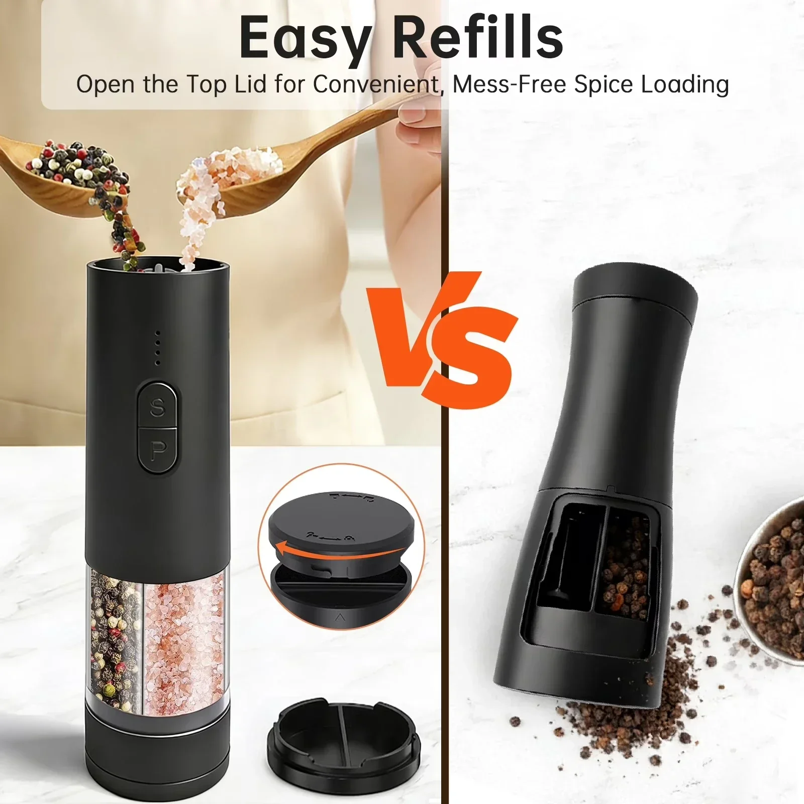 Macinapepe e macinasale elettr - Kitchen Gadgets Electronic recensione e prezzo
