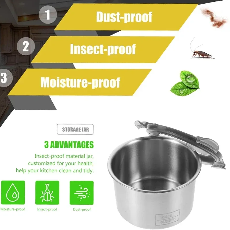 Contenitore per alimenti in ac - Kitchen Gadgets Storage Ideas recensione e prezzo