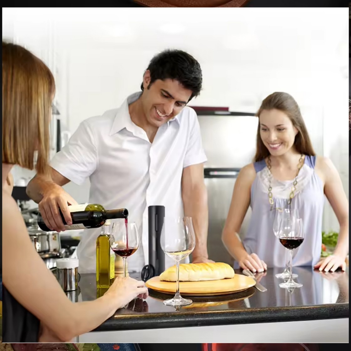 Apribottiglie elettrico per vi - Kitchen Gadgets Electronic recensione e prezzo