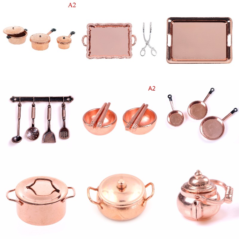 Scala 1:12 Casa delle bambole  - Kitchen Gadgets Gold recensione e prezzo