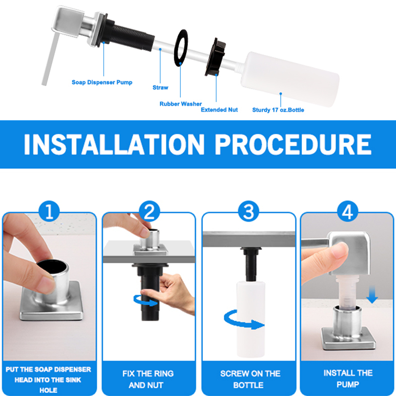 Dispenser di sapone liquido al - Kitchen Gadgets Gold recensione e prezzo
