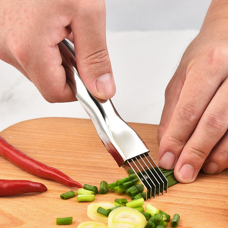 Coltello per cipolla verde tri - Kitchen Gadgets Green recensione e prezzo
