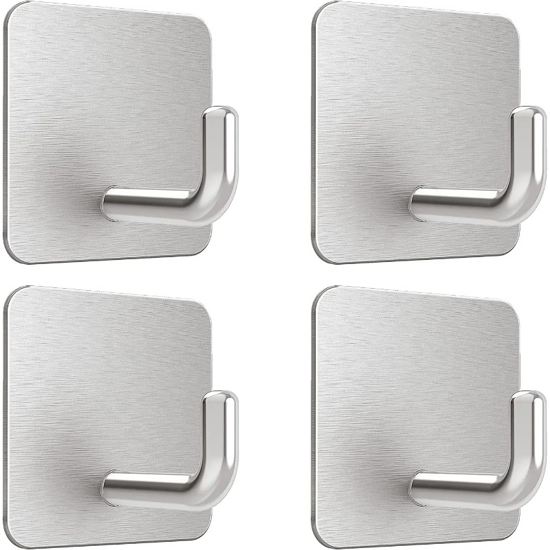 4 Pezzi Ganci Adesivi in Accia - Kitchen Gadgets Storage Ideas recensione e prezzo