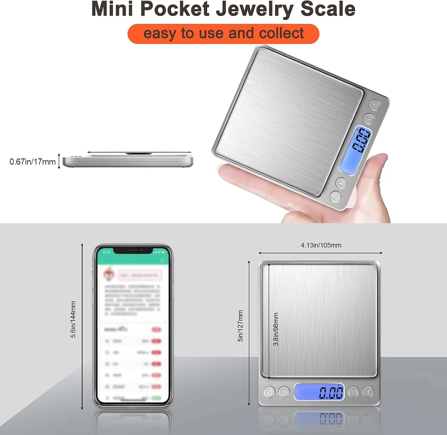 Bilancia digitale LCD per gioi - Kitchen Gadgets Electronic recensione e prezzo