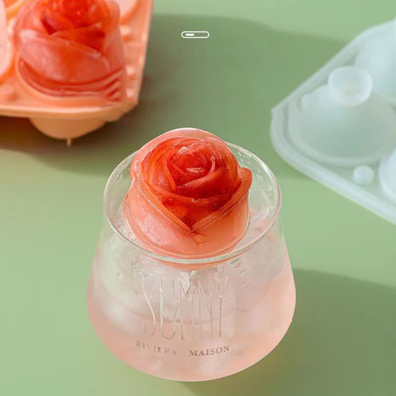 Stampi per ghiaccio rosa 3D St - Kitchen Gadgets Website recensione e prezzo