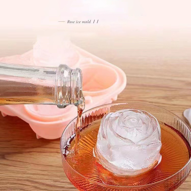 Stampi per ghiaccio rosa 3D St - Kitchen Gadgets Website recensione e prezzo