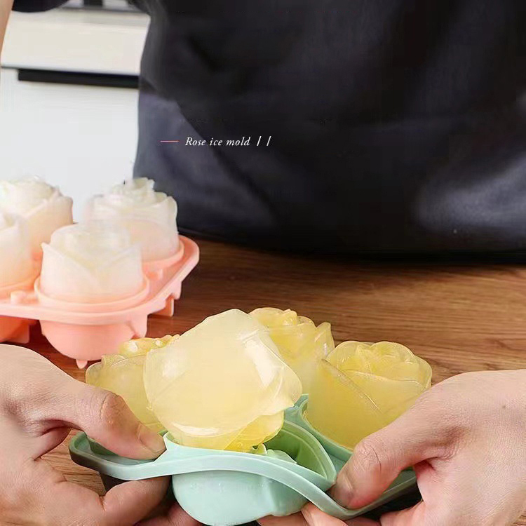 Stampi per ghiaccio rosa 3D St - Kitchen Gadgets Website recensione e prezzo