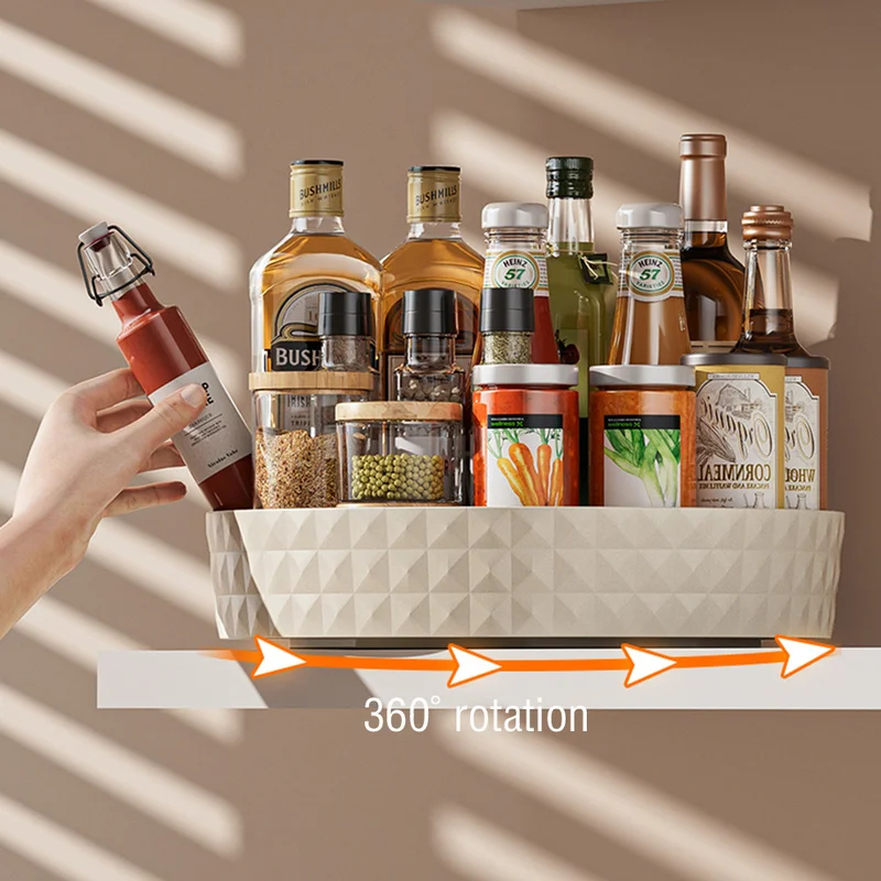 Portaspezie Girevole a 360°, O - Kitchen Gadgets Storage Ideas recensione e prezzo