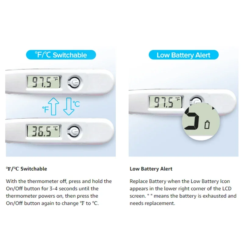 Termometri per bambini Pulsoss - Instant Read Thermometer recensione e prezzo