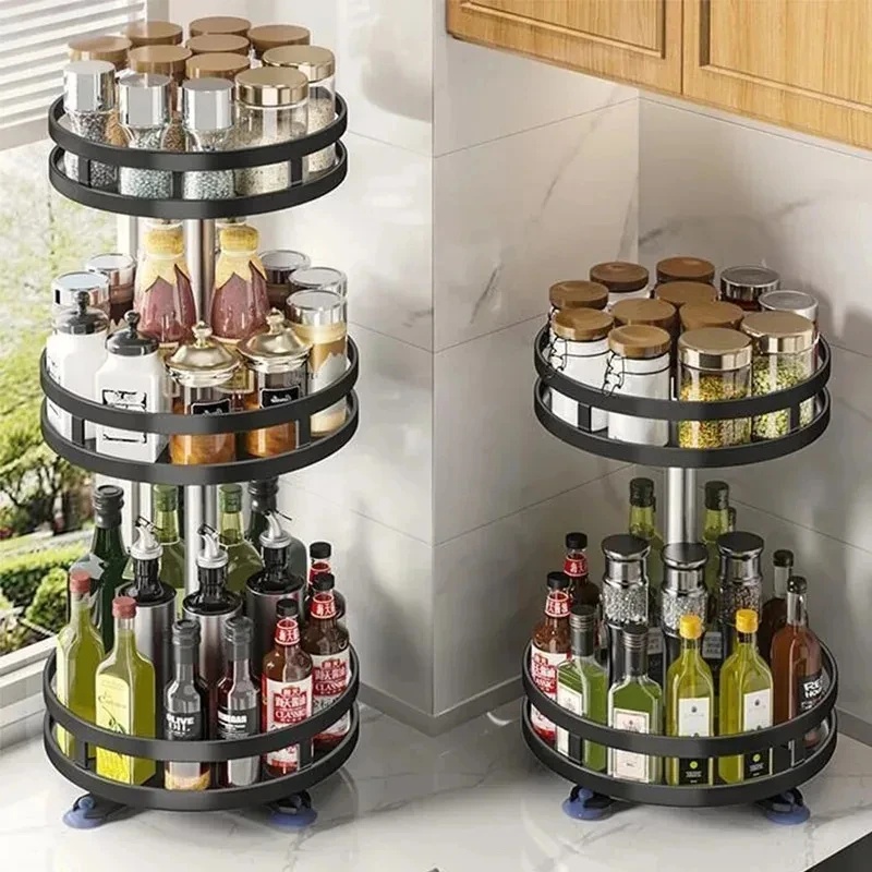 360 °   Portaspezie Girevole a - Kitchen Gadgets Storage Ideas recensione e prezzo