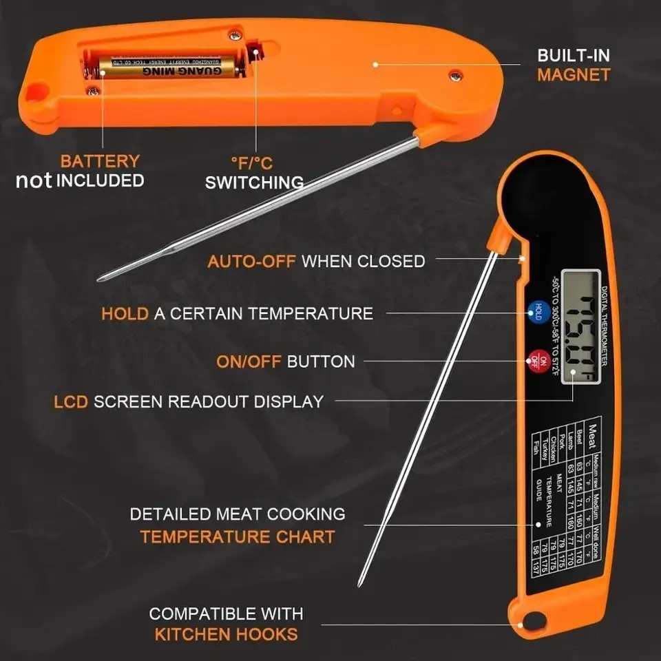 Termometro Digitale Impermeabi - Instant Read Thermometer recensione e prezzo